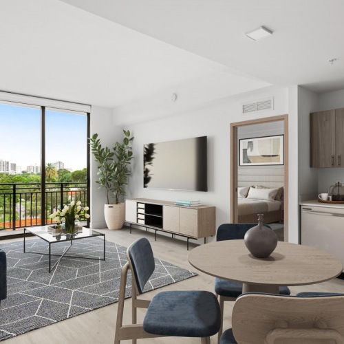 Relax & unwind a living room with a tv and chairs